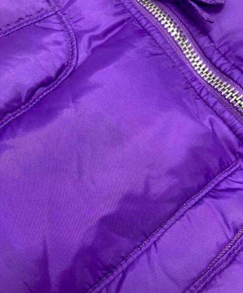 DSQUARED2（ディースクエアード）DSQUARED2 (ディースクエアード) ライダースダウンジャケット/Rider's down jacket パープル サイズ:46の古着・服飾アイテム