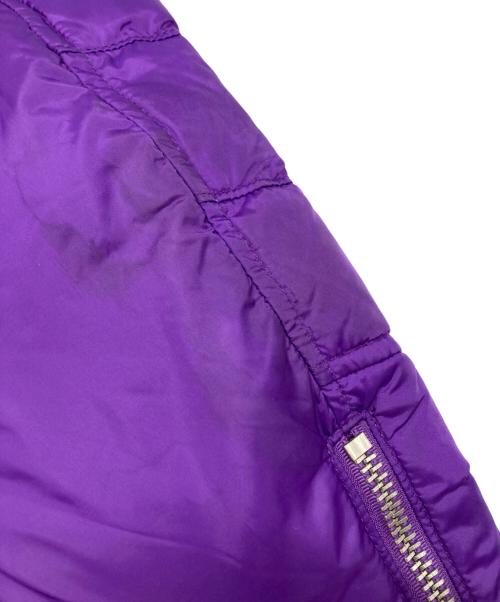 DSQUARED2（ディースクエアード）DSQUARED2 (ディースクエアード) ライダースダウンジャケット/Rider's down jacket パープル サイズ:46の古着・服飾アイテム