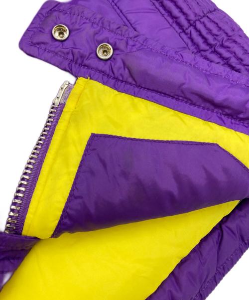 DSQUARED2（ディースクエアード）DSQUARED2 (ディースクエアード) ライダースダウンジャケット/Rider's down jacket パープル サイズ:46の古着・服飾アイテム