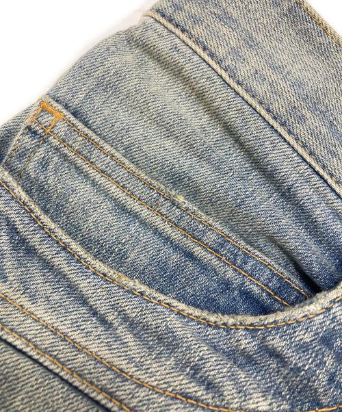 BALMAIN（バルマン）BALMAIN (バルマン) クラッシュ×ウォッシュドバイカーデニム インディゴ サイズ:30の古着・服飾アイテム