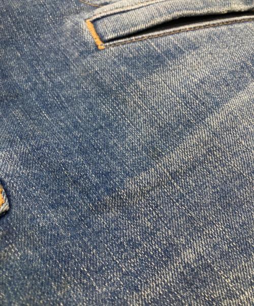 BALMAIN（バルマン）BALMAIN (バルマン) クラッシュ×ウォッシュドバイカーデニム インディゴ サイズ:30の古着・服飾アイテム