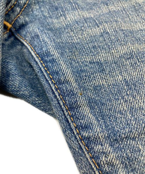 BALMAIN（バルマン）BALMAIN (バルマン) クラッシュ×ウォッシュドバイカーデニム インディゴ サイズ:30の古着・服飾アイテム