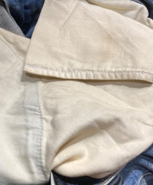 BALMAIN（バルマン）BALMAIN (バルマン) クラッシュ×ウォッシュドバイカーデニム インディゴ サイズ:30の古着・服飾アイテム