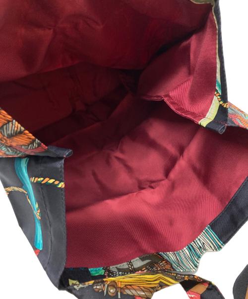 HERMES（エルメス）HERMES (エルメス) シルキーポップトートバッグ/Silky Pop Tote Bag ブラックの古着・服飾アイテム