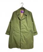THE NORTHFACE PURPLELABELザ・ノースフェイス パープルレーベル）の古着「ステンカラーコート/Balmacaan coat」｜グリーン
