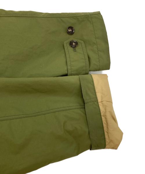 THE NORTHFACE PURPLELABEL（ザ・ノースフェイス パープルレーベル）THE NORTHFACE PURPLELABEL (ザ・ノースフェイス パープルレーベル) ステンカラーコート/Balmacaan coat グリーン サイズ:Mの古着・服飾アイテム