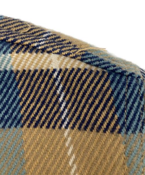 URU（ウル）URU (ウル) コットンチェックシャツ ベージュ サイズ:2の古着・服飾アイテム