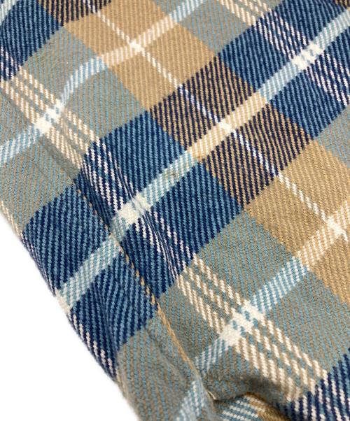 URU（ウル）URU (ウル) コットンチェックシャツ ベージュ サイズ:2の古着・服飾アイテム