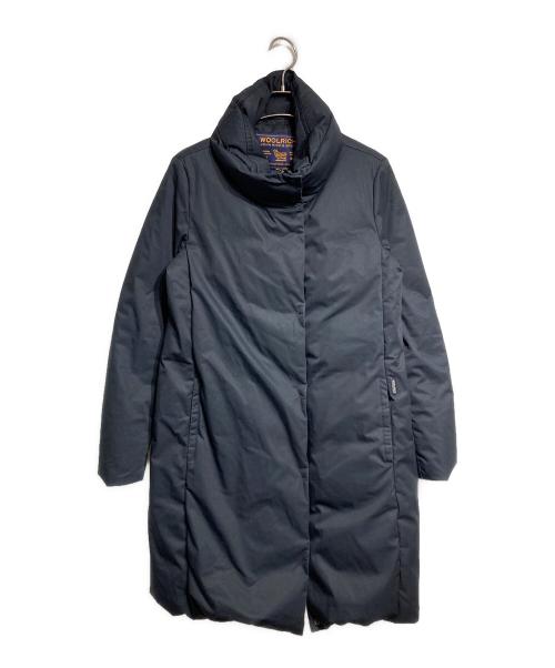 WOOLRICH（ウールリッチ）WOOLRICH (ウールリッチ) ラビットファーライナーダウンコート/Rabbit fur liner down coat ブラック サイズ:XSの古着・服飾アイテム