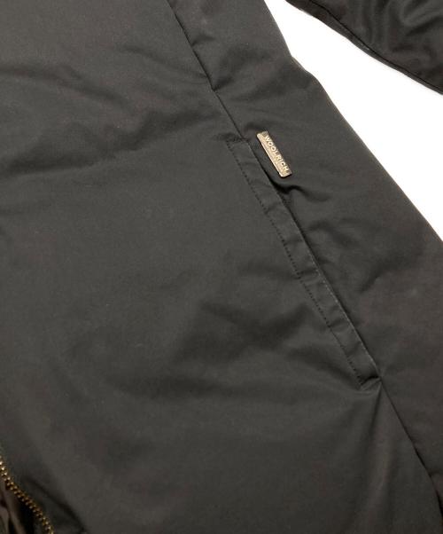 WOOLRICH（ウールリッチ）WOOLRICH (ウールリッチ) ラビットファーライナーダウンコート/Rabbit fur liner down coat ブラック サイズ:XSの古着・服飾アイテム