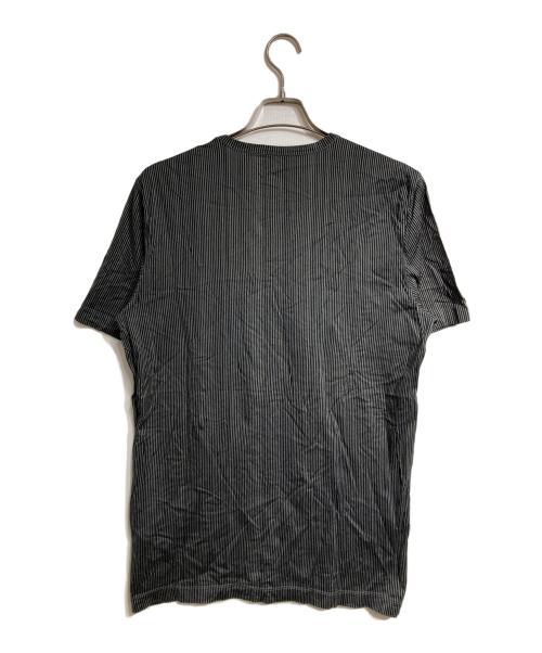 LOUIS VUITTON（ルイ ヴィトン）LOUIS VUITTON (ルイ ヴィトン) ストライプロゴTシャツ/Striped logo T-shirt グレー サイズ:XLの古着・服飾アイテム