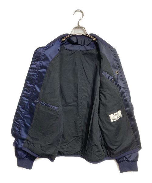 Acne studios（アクネ ストゥディオズ）Acne studios (アクネ ストゥディオス) MA-1ジャケット ネイビー サイズ:48の古着・服飾アイテム