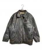 GAPギャップ）の古着「レザージャケット」｜ブラック