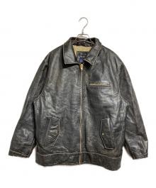 GAP（ギャップ）の古着「レザージャケット」｜ブラック