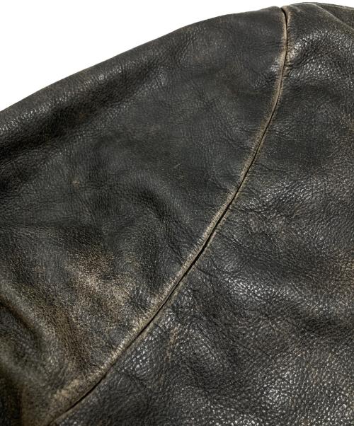 GAP（ギャップ）GAP (ギャップ) レザージャケット ブラック サイズ:Lの古着・服飾アイテム