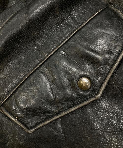 GAP（ギャップ）GAP (ギャップ) レザージャケット ブラック サイズ:Lの古着・服飾アイテム