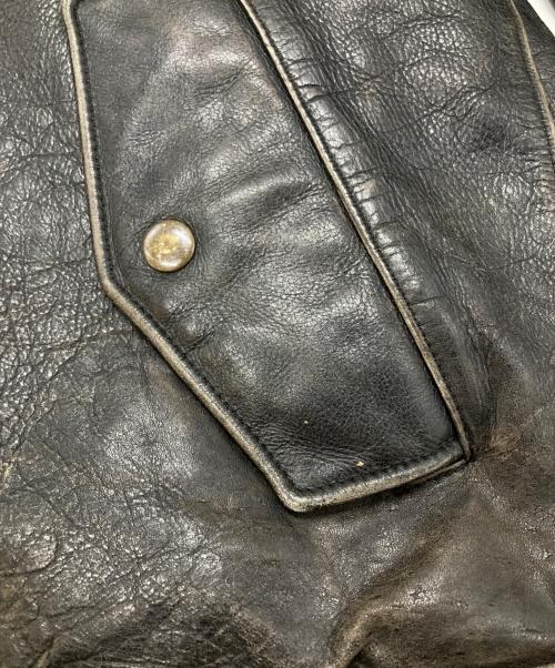 GAP（ギャップ）GAP (ギャップ) レザージャケット ブラック サイズ:Lの古着・服飾アイテム