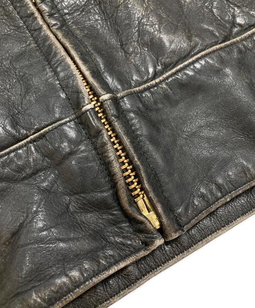 GAP（ギャップ）GAP (ギャップ) レザージャケット ブラック サイズ:Lの古着・服飾アイテム