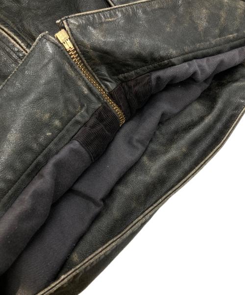 GAP（ギャップ）GAP (ギャップ) レザージャケット ブラック サイズ:Lの古着・服飾アイテム