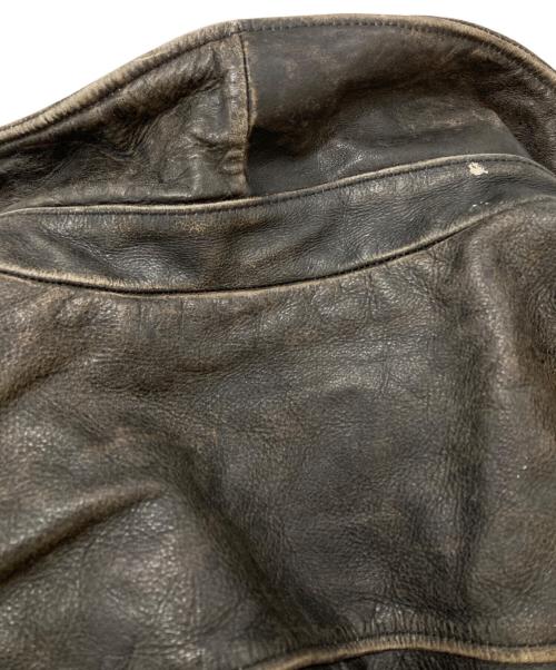 GAP（ギャップ）GAP (ギャップ) レザージャケット ブラック サイズ:Lの古着・服飾アイテム