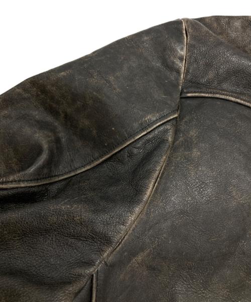 GAP（ギャップ）GAP (ギャップ) レザージャケット ブラック サイズ:Lの古着・服飾アイテム