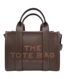 MARC JACOBS（マークジェイコブズ）の古着「レザートートバック / THE LEATHER TOTE BAG SMALL」｜ブラウン