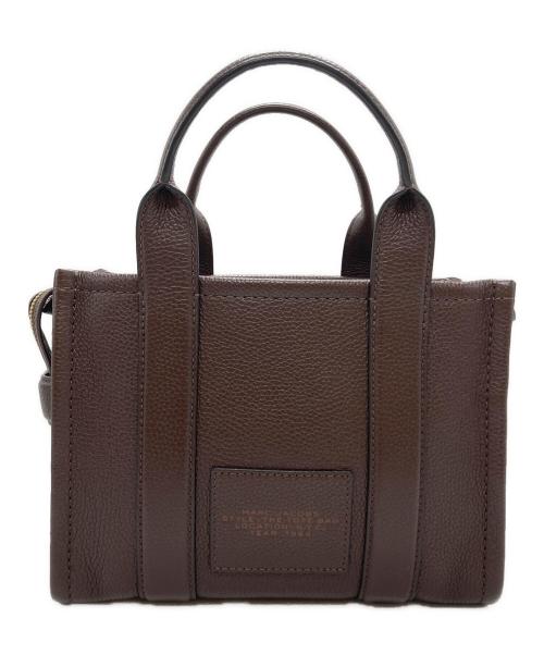 MARC JACOBS（マークジェイコブズ）MARC JACOBS (マークジェイコブズ) レザートートバック / THE LEATHER TOTE BAG SMALL ブラウンの古着・服飾アイテム