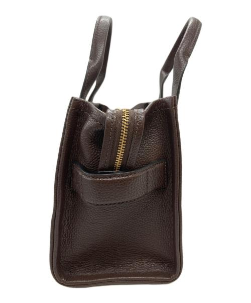 MARC JACOBS（マークジェイコブズ）MARC JACOBS (マークジェイコブズ) レザートートバック / THE LEATHER TOTE BAG SMALL ブラウンの古着・服飾アイテム