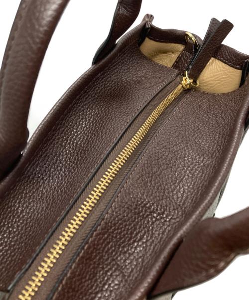 MARC JACOBS（マークジェイコブズ）MARC JACOBS (マークジェイコブズ) レザートートバック / THE LEATHER TOTE BAG SMALL ブラウンの古着・服飾アイテム