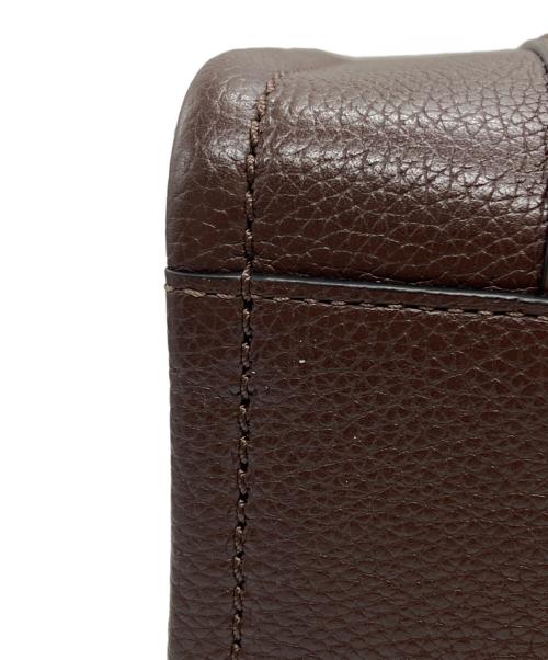 MARC JACOBS（マークジェイコブズ）MARC JACOBS (マークジェイコブズ) レザートートバック / THE LEATHER TOTE BAG SMALL ブラウンの古着・服飾アイテム