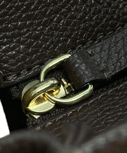 MARC JACOBS（マークジェイコブズ）MARC JACOBS (マークジェイコブズ) レザートートバック / THE LEATHER TOTE BAG SMALL ブラウンの古着・服飾アイテム