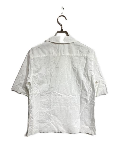 AURALEE（オーラリー）AURALEE (オーラリー) オープンカラーシャツ/ Open-collar shirt ホワイトの古着・服飾アイテム