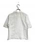 AURALEE (オーラリー) オープンカラーシャツ/ Open-collar shirt ホワイト：6000円