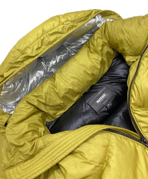 mackage（マッカージュ）mackage (マッカージュ) JONASダウンジャケット イエロー サイズ:40の古着・服飾アイテム