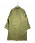 MACKINTOSH PHILOSOPHY (マッキントッシュ フィロソフィー) ライナー付ステンカラーコート グリーン サイズ:34：14000円