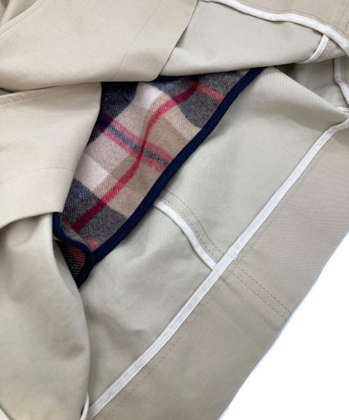 MACKINTOSH PHILOSOPHY（マッキントッシュ フィロソフィー）MACKINTOSH PHILOSOPHY (マッキントッシュ フィロソフィー) ライナー付ステンカラーコート / Stand Collar Coat アイボリー サイズ:34の古着・服飾アイテム