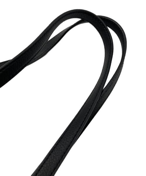 COACH（コーチ）COACH (コーチ) モリートートレザートートバッグ/mollie tote ブラックの古着・服飾アイテム