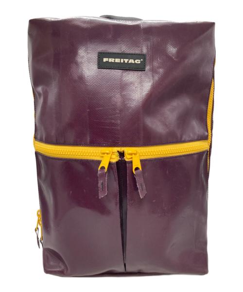 FREITAG（フライターグ）FREITAG (フライターグ) F49 FRINGE バックパック/フリンジ パープル×イエローの古着・服飾アイテム