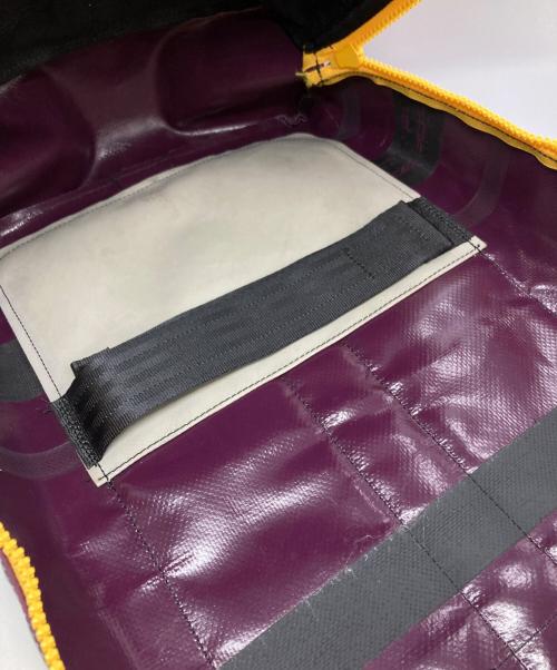 FREITAG（フライターグ）FREITAG (フライターグ) F49 FRINGE バックパック/フリンジ パープル×イエローの古着・服飾アイテム