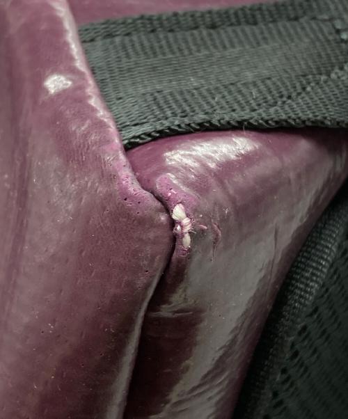 FREITAG（フライターグ）FREITAG (フライターグ) F49 FRINGE バックパック/フリンジ パープル×イエローの古着・服飾アイテム