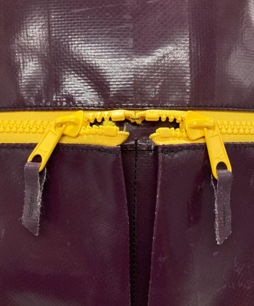 FREITAG（フライターグ）FREITAG (フライターグ) F49 FRINGE バックパック/フリンジ パープル×イエローの古着・服飾アイテム