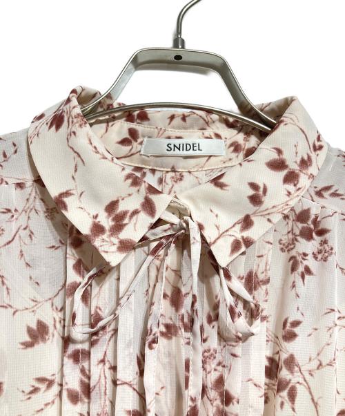 Snidel（スナイデル）Snidel (スナイデル) Sustainableフリルワンピース ベージュ サイズ:1の古着・服飾アイテム