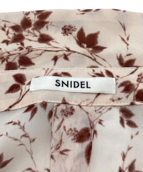 Snidel（スナイデル）Snidel (スナイデル) Sustainableフリルワンピース ベージュ サイズ:1の古着・服飾アイテム
