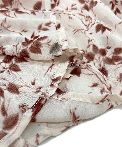 Snidel（スナイデル）Snidel (スナイデル) Sustainableフリルワンピース ベージュ サイズ:1の古着・服飾アイテム