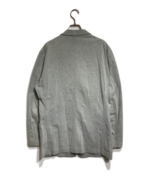ISSEY MIYAKE MEN（イッセイミヤケメン）ISSEY MIYAKE MEN (イッセイミヤケメン) シワ加工テーラードジャケット グレー サイズ:Mの古着・服飾アイテム