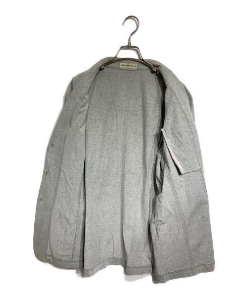 ISSEY MIYAKE MEN（イッセイミヤケメン）ISSEY MIYAKE MEN (イッセイミヤケメン) シワ加工テーラードジャケット グレー サイズ:Mの古着・服飾アイテム