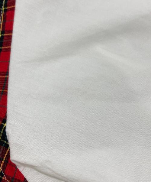 COMME des GARCONS SHIRT（コムデギャルソンシャツ）COMME des GARCONS SHIRT (コムデギャルソンシャツ) フロント切替パネルシャツ/Front panel shirt レッド サイズ:Sの古着・服飾アイテム