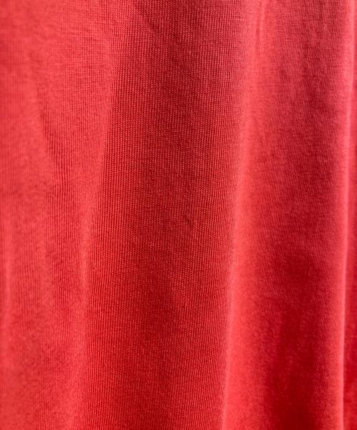 COMME des GARCONS SHIRT（コムデギャルソンシャツ）COMME des GARCONS SHIRT (コムデギャルソンシャツ) クルーネックTシャツ レッド サイズ:Mの古着・服飾アイテム