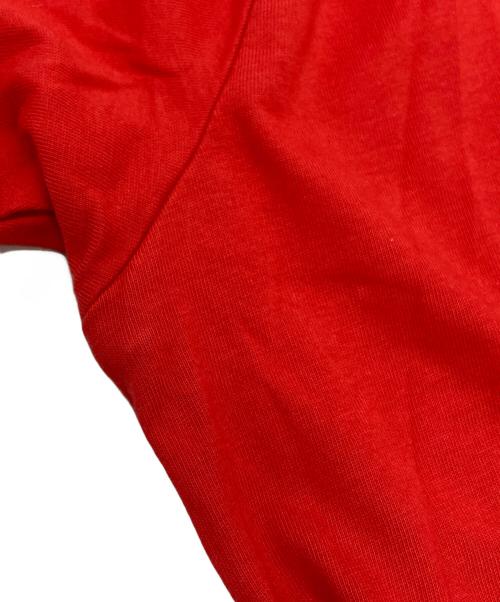 COMME des GARCONS SHIRT（コムデギャルソンシャツ）COMME des GARCONS SHIRT (コムデギャルソンシャツ) クルーネックTシャツ レッド サイズ:Mの古着・服飾アイテム