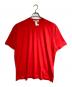 COMME des GARCONS SHIRT（コムデギャルソンシャツ）の古着「クルーネックTシャツ」｜レッド